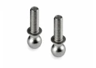 XRay Ball End 4.9mm With 9mm Thread - Hudy Spring Steel (2)
