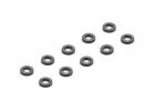 Aluminium SHIM 2.5x5x1.0MM - BLACK (10)