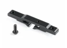 XRay Aluminium Chassis Pivot Holder For 1 Piece Chassis - Lower - Swiss 7075 T6