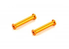 XRay Aluminium Mount 28.5mm - Orange (2)