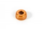XRay Aluminium Shock Body Cap - Lower - Orange