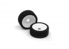 XRay Front Foam Tire Mounted With Hex Hub (45Deg) - Medium