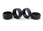 XRay Rubber Tires + Inserts, F+R (40Deg)