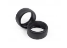 XRay Rubber Tires + Inserts, Front (50Deg)