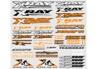 XRay Sticker For Body - Neon Orange