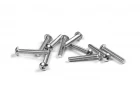 XRay Hex Screw SH M3X18 - Left Thread (10)