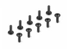 XRay Hex Screw Flanged SH M3X10 (10)