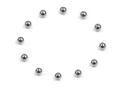 XRay Carbide Ball 2.4mm For Ball Differential (12)