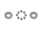 XRay Carbide Ball Bearing Axial 2.5X5.4X0.8
