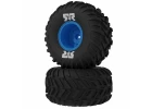 dBoots Cut Chevron Mounted Tire Set Glued - Blue