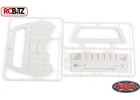 RC4WD Mojave II Cab Back Panels and Grill Parts Tree (Primer Gray)
