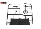RC4WD Mojave II Dash and Wiper Parts Tree (Black)