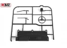 RC4WD Mojave II Dash and Wiper Parts Tree (Black)