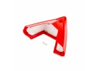 Bow Cap Red and Foam: Sonicwake 36 V3