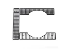 RC4WD Overland Gear Mounting Molle Panel For Chevrolet K10