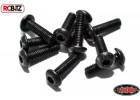 RC4WD Steel Button Head Cap Screws M3 x 10mm (10)
