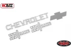 RC4WD Chevrolet Blazer Metal Emblem Set