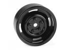 RC4WD 1.9 Landies Vintage Stamped Steel Beadlock Wheels Black (4)