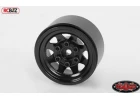 RC4WD Stamped Steel 1.0 Stock Beadlock Wheels (Black) (4)