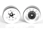 OEM Stamped Steel 1.55 Beadlock Wheels (White)