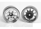 OEM Stamped Steel 1.55 Beadlock Wheels (Chrome)