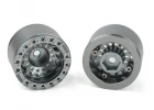 RC4WD Fuel Off-Road 1.55 Zephyr Beadlock Wheels (Gunmetal) RC4WD