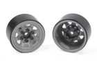 RC4WD Stamped Steel 1.0 Stock Beadlock Wheels (Plain) (4)