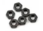 Associated M3 Nuts - Black (6)