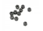 Axial M3 Nylon Locking Hex Nut (Black) (10)