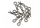 Axial 6mm Body clip (Black) (10)