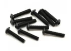 Axial M3x15MM Hex Socket Button Head (Black) (10)