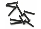 Axial M3x18mm Hex socket Button Head - Black (10)