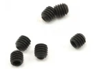Axial M4x4mm Set Screw (Black) (6pcs.)