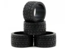 Kyosho Miniz Racing Radial Tyres 40 Shore - Wide (4)