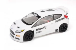 2015 Ford Fiesta Clear Bodyshell - 140mm for Micro RS4