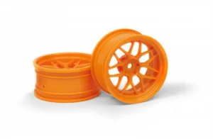 HPI Tech 7 Wheel Orange (6mm/2Pcs)
