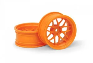 HPI Tech 7 Wheel Orange (9mm/2Pcs)
