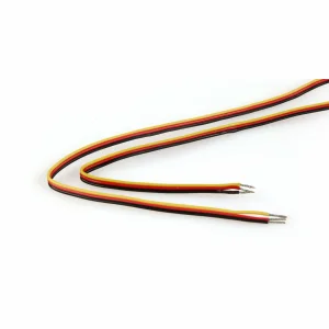 Hitec 3 Color Heavy Gauge Servo Wire 50ft (15.24m)