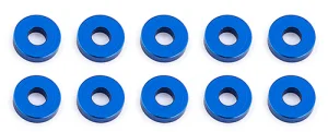 Associated Aluminium Bulkhead Washers 2.0 mm (10)