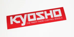 Kyosho Square Sticker Logo (L/360x90mm)