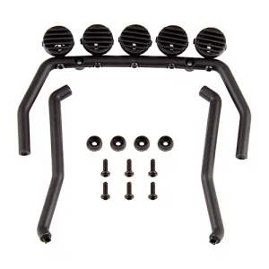 Associated Cr12 Roll Bar And Bumper (Black)