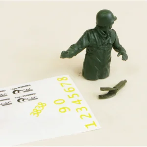 Heng Long M26 Decals And Driver Set (Green)