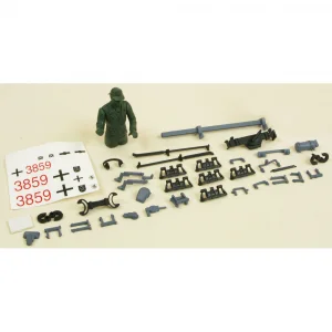 Heng Long Panzer IV F2 Decals/Driver/Fittings (Grey)