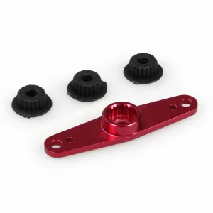 J Perkins Aluminium. CNC Servo Double Arm (Red) (Fut/Jr/Hitc