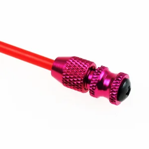 J Perkins Antenna Pipe With Red Metal Anodised Base