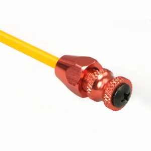 J Perkins Antenna Pipe With Orange Metal Anodised Base