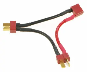 Light Duty Deans Y Lead - 1 Female, 2 Males