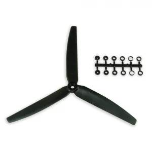 GWS Scale Prop 10X6 3-Blade Black