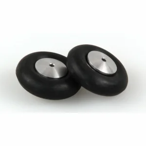 J Perkins JP 1.0Ins - (25mm) Metal Wheels (2)