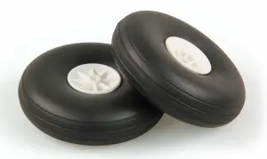 J Perkins JP 3.0Ins - (75mm) White Wheels (2)